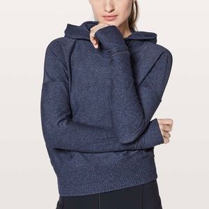 Lululemon Lead The Pack Hoodie Sz 8 In
Heathered Stony Grape / Black